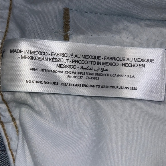 ARIAT R.E.A.L. WOMEN'S ALEXA HIGH RISE FLARE LEG JEANS SIZE 29R - Picture 6 of 9